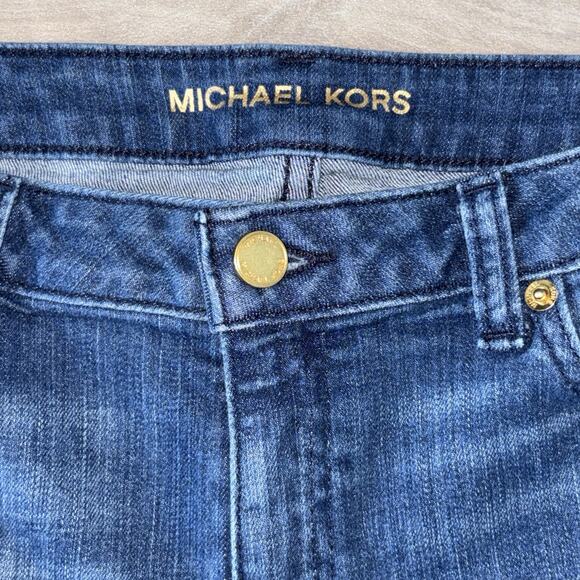 Michael Kors Skinny Jeans Dark Wash Woman Denim Size 6 - Picture 6 of 11